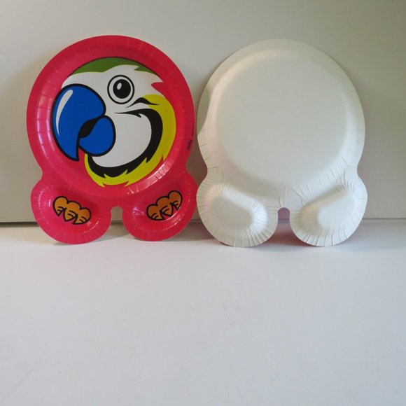 PARROT ZOO PALS Hefty paper plate (1 item) - Picture 1 of 4